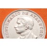 . 1924 PERU MEDALLA DE PLATA 1824 CENTENARIO DE LA BATALLA AYACUCHO modulo 1/2 REAL