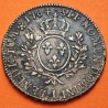 @ESCASA@ FRANCIA 1 ECU 1764 Letra L Ceca de BAYONNE Rey LOUIS XV MONEDA DE PLATA KM.512.12 France & Navarra