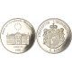 LIECHTENSTEIN 5 ECU 1995 CASTILLO VADUZ y ACUERDO MONETARIO MONEDA DE NICKEL PROOFLIKE cápsula