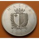MALTA 1 LIBRA 1993 BARCOS ANTIGUOS DEFENSA DEL CRISTIANISMO KM.103 MONEDA DE NICKEL SC Pátina Malta 2 ECU 1993
