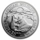 SOMALIA 100 SHILLINGS 2019 LEOPARDO EN RAMA African Wildlife MONEDA DE PLATA PROOFLIKE Oz Ounce 1 ONZA
