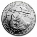 SOMALIA 100 SHILLINGS 2019 LEOPARDO EN RAMA African Wildlife MONEDA DE PLATA PROOFLIKE Oz Ounce 1 ONZA