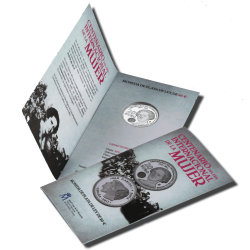 @RARA@ ESPAÑA CARTERA FNMT 20 EUROS 2011 CLARA CAMPOAMOR MONEDA DE PLATA SC Spain Set