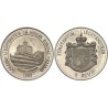 LIECHTENSTEIN 5 ECU 1993 CASTILLO GUTENBERG y ADHESION A LA UNIÓN EUROPEA MONEDA DE NICKEL PROOFLIKE cápsula