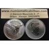 CANADA 5 DOLARES 2015 WILDLIFE HALCON DE COLA ROJA MONEDA DE PLATA PURA 9999 $5 Dollars silver coin 1 ONZA