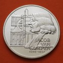 HOLANDA 2,50 ECUS 1996 ARQUITECTO JACOB VAN CAMPEN KM.X.103 MONEDA DE NICKEL SC The Netherlands 2-1/2