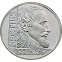 @ESTUCHE y CERTIFICADO@ HOLANDA 25 ECU 1995 HUGO GROTIUS KM.X.87 MONEDA DE PLATA PROOF The Netherlands 25 Ecus 0,74 ONZAS