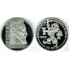 @ESTUCHE y CERTIFICADO@ HOLANDA 25 ECU 1995 HUGO GROTIUS KM.X.87 MONEDA DE PLATA PROOF The Netherlands 25 Ecus 0,74 ONZAS