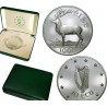 @ESTUCHE y CERTIFICADO@ IRLANDA 10 ECU 1990 VENADO KM.X.2 MONEDA DE PLATA PROOF Ireland silver 0,83 ONZAS