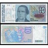 ARGENTINA 10 AUSTRALES 1985 SANTIAGO DERQUI ALEGORIA Pick 325B BILLETE SC UNC BANKNOTE