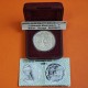 @ESTUCHE y CERTIFICADO@ HOLANDA 10 ECU 1991 ERASMUS DE ROTTERDAM KM.X.45 MONEDA DE PLATA PROOF The Netherlands 0,74 ONZAS