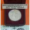 @ESTUCHE y CERTIFICADO@ HOLANDA 10 ECU 1991 ERASMUS DE ROTTERDAM KM.X.45 MONEDA DE PLATA PROOF The Netherlands 0,74 ONZAS