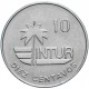 @Tipo CON VALOR 10 - Nº GRANDE@ CUBA 10 CENTAVOS 1981 COLIBRI Serie INTUR KM.415.1 MONEDA DE NICKEL SC-