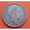 ARGELIA 50 FRANCOS 1949 ALEGORIA y ESCUDO KM.92 MONEDA DE NICKEL MBC Algeria Algerie COLONIA DE FRANCIA