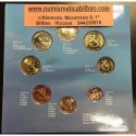 FINLANDIA CARTERA OFICIAL EUROS 2000 BU SET 1+2+5+10+20+50 CENTIMOS 1 EURO + 2 EUROS 2000 SC 8 MONEDAS