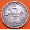 ESTADOS UNIDOS 1/2 DOLAR 1893 COLUMBIAN EXPOSITION CHICAGO CARABELA KM.117 MONEDA DE PLATA USA Half Dollar Commemorative R/00