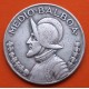 PANAMA 1/2 BALBOA 1966 BUSTO DE BALBOA KM.12.A.1 MONEDA DE PLATA MBC Medio Balboa 1966 silver coin