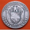 PANAMA 1/2 BALBOA 1966 BUSTO DE BALBOA KM.12.A.1 MONEDA DE PLATA MBC Medio Balboa 1966 silver coin