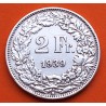 SUIZA 2 FRANCOS 1939 B GUILLERMO TELL EPOCA NAZI KM.25 MONEDA DE PLATA PLATA EBC Switzerland 2 Francs silver coin WWII