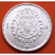 SUECIA 1 KRONE 1950 TS Rey GUSTAV V y ESCUDO KM.814 MONEDA DE PLATA BAJA EBC Sweden silver