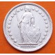 SUIZA 1/2 FRANCO 1920 B DAMA HELVETICA CON ESCUDO y LANZA KM.23 MONEDA DE PLATA MBC- Switzerland silver Half franc