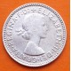 AUSTRALIA 6 PENIQUES 1958 REINA ISABEL II y VALOR KM.58 MONEDA DE PLATA MBC- 6 Pence silver