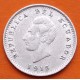 @ESCASA@ ECUADOR 1/2 DINERO DE SUCRE 1915 JOSE DE SUCRE Ceca de BIRMMINGHAM KM.55.2 MONEDA DE PLATA MBC+ silver coin
