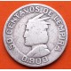 @ESCASA@ HONDURAS 50 CENTAVOS DE LEMPIRA 1931 JEFE INDIO KM.74 MONEDA DE PLATA MBC- silver coin