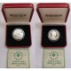 @ESTUCHE y CERTIFICADO@ GIBRALTAR 14 ECUS / 10 LIBRAS 1993 EUROTUNNEL y TREN KM.479 MONEDA DE PLATA PROOF