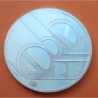 FRANCIA 100 FRANCOS 1994 EUROTUNEL KM.1060 MONEDA DE PLATA PROOF France 15 Ecus ESTUCHE y CERTIFICADO