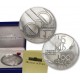 FRANCIA 100 FRANCOS 1994 EUROTUNEL KM.1060 MONEDA DE PLATA PROOF France 15 Ecus ESTUCHE y CERTIFICADO