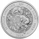 . 1 aaacoin @RARA@ INGLATERRA 5 LIBRAS 2024 SEYMOUR UNICORNIO y CHARLES III Tudor Beasts 4ª MONEDA DE PLATA 2 ONZAS Oz