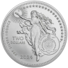 . 1 aaacoin @15/MARZO Envío@ NIUE 2 DOLARES 2024 JOHANNES GUTENBERG Serie ICONS OF INSPIRATION 8ª MONEDA DE PLATA OZ ONZA
