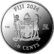 . 1 aaacoin FIJI 50 CENTIMOS 2024 ROBOCOP Película MONEDA DE PLATA PURA PROOFLIKE silver ONZA Oz