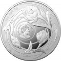 . 1 aaacoin AUSTRALIA 1 DOLAR 2022 FLOR WARATAH Serie Wildflowers MONEDA DE PLATA PURA silver Oz cápsula ONZA