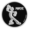 . 1 aaacoin @Tirada 5.000@ ISLAS FIJI 50 CENTAVOS 2024 POPEYE Famoso dibujo animado MONEDA DE PLATA PROOFLIKE capsula FIDJI