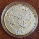 @ESTUCHE y CERTIFICADO@ INGLATERRA 25 ECU 1993 PUENTE DE LONDRES y BARCOS MONEDA DE PLATA PROOF silver Twenty Five 0,68 ONZAS