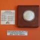 @ESTUCHE y CERTIFICADO@ GALES 25 ECU 1992 EDWARD THE BLACK PRINCE MONEDA DE PLATA PROOF silver 0,68 ONZAS