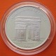 FRANCIA 100 FRANCOS 1993 PARIS EL ARCO DEL TRIUNFO KM.1031 PLATA PROOF France 15 Ecus ESTUCHE y CERTIFICADO