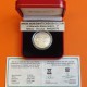 @ESTUCHE y CERTIFICADO@ GIBRALTAR 14 ECUS / 10 LIBRAS 1993 EUROTUNNEL y TREN KM.479 MONEDA DE PLATA PROOF