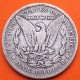 ESTADOS UNIDOS 1 DOLAR 1887 MORGAN KM.110 MONEDA DE PLATA MUY CIRCULADA USA Silver $1 Dollar Coin R/5