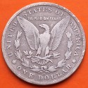 ESTADOS UNIDOS 1 DOLAR 1901 O MORGAN KM.110 MONEDA DE PLATA MUY CIRCULADA USA Silver $1 Dollar Coin R/5