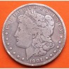 ESTADOS UNIDOS 1 DOLAR 1901 O MORGAN KM.110 MONEDA DE PLATA MUY CIRCULADA USA Silver $1 Dollar Coin R/5