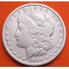 ESTADOS UNIDOS 1 DOLAR 1900 O MORGAN KM.110 MONEDA DE PLATA MUY CIRCULADA USA Silver $1 Dollar Coin R/5