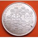 PORTUGAL 1000 ESCUDOS 1997 II CENTENARIO DEL CREDITO PUBLICO KM.703 MONEDA DE PLATA MUY CIRCULADA