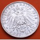 REINO DE BAVARIA Alemania 3 MARCOS 1913 D KOENIG OTTO KM.511 MONEDA DE PLATA MBC+ Germany 3 Marks R/4