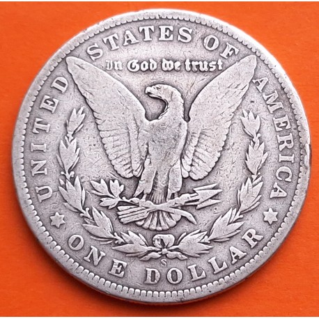 @RARA@ ESTADOS UNIDOS 1 DOLAR 1903 S MORGAN KM.110 MONEDA DE PLATA MUY CIRCULADA USA silver $1 Dollar R/3
