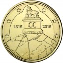 @ESCASA@ BELGICA 2,50 EUROS 2015 BATALLA DE WATERLOO EN 1815 MONEDA DE LATON SC PROCEDE DE CARTERA