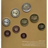 LETONIA CARTERA OFICIAL EUROS 2022 + 2 EUROS 2022 CULTURA FINANCIERA Tirada 7.000 uds SC 1+2+5+10+20+50 Cts. 1€ 2€ LATVIJA