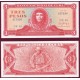. 1º DISEÑO DE SU HISTORIA x CUBA 3 PESOS 1989 ERNESTO CHE GUEVARA Pick 107B BILLETE SC Caribe UNC BANKNOTE